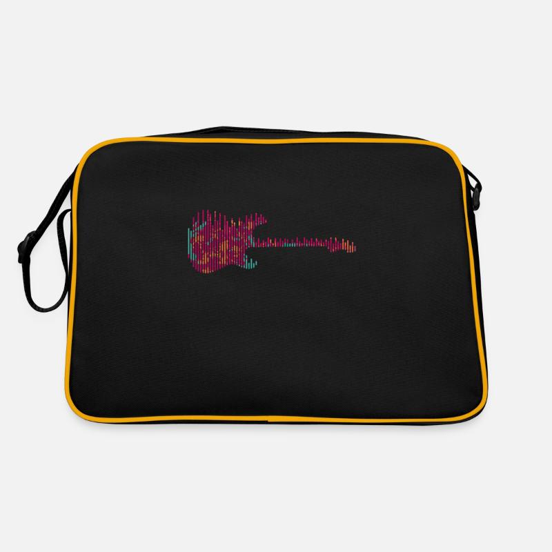 Guitariste Guitariste Guitariste Sac Retro