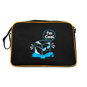 I ́M Cool Summer Ice Drink - Retro Bag - black/gold - Back