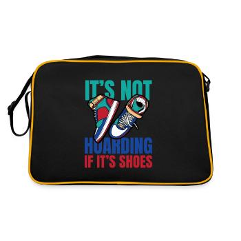 IF ́s Chaussures Sneaker Sneakers - Sac Retro - noir/or - Dos