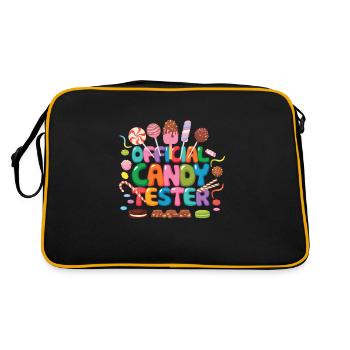Candytester Gomme aux fruits Candy Candy - Sac Retro - noir/or - Dos