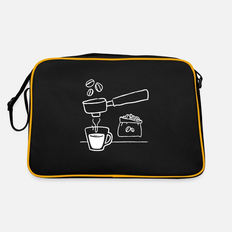 Portafilter Coffee Maker Coffee Roasting Retro Bag