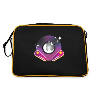 Pinball Arcade Retro Games - Retro Bag - black/gold - Back