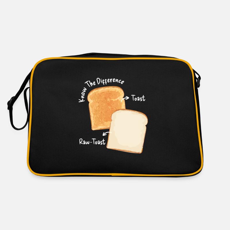Toast Difference Bread Toast Breakfast Retro Bag