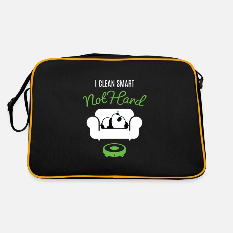 Pandabär Panda I Clean Smart Saugroboter Retro Tasche