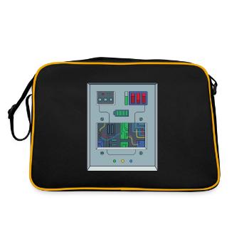 Technologie robotique de costume de robot - Sac Retro - noir/or - Dos