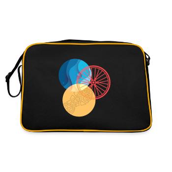 Triathlon Design Athletes Athletes - Retro Bag - black/gold - Back