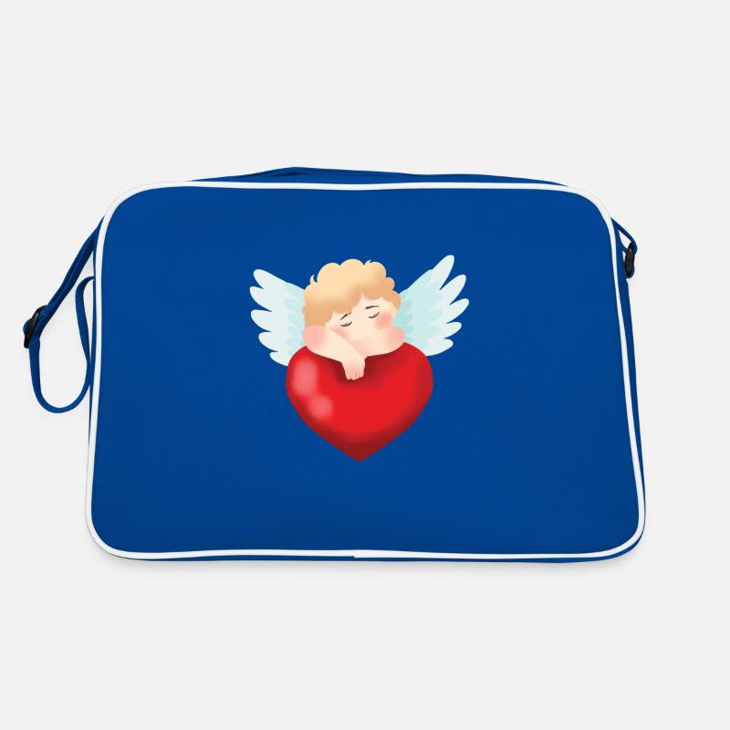 Engel Cherup Engels Herz Babyengel Retro Tasche