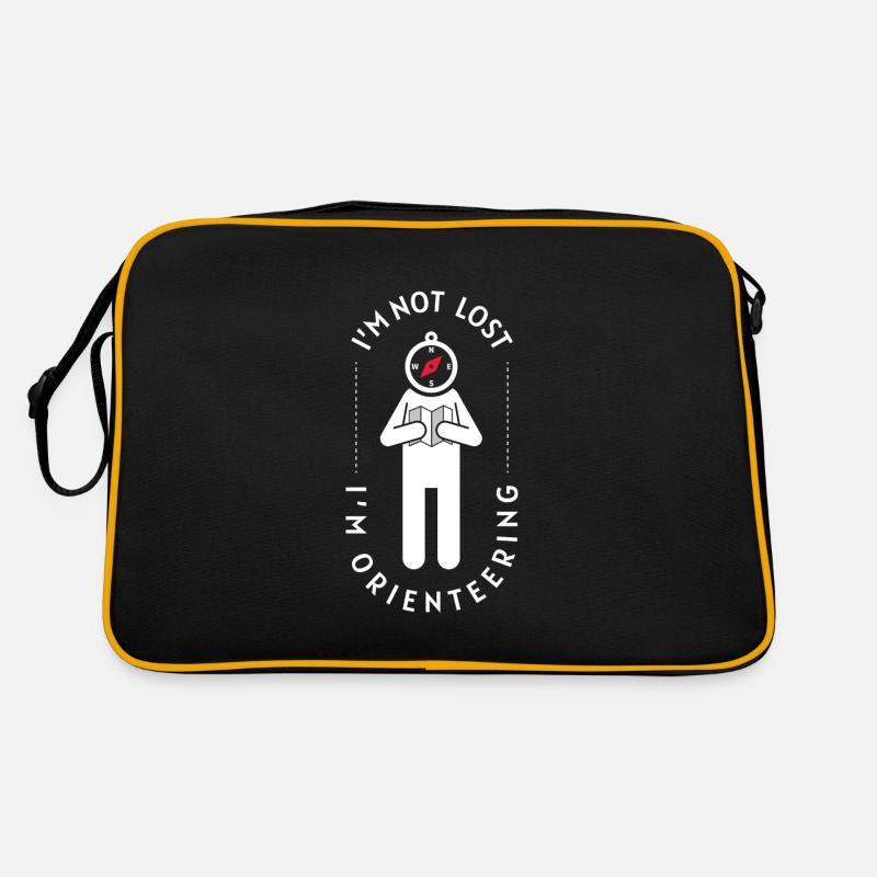 Course d’orientation Je ne suis pas perdu Orientation Sac Retro