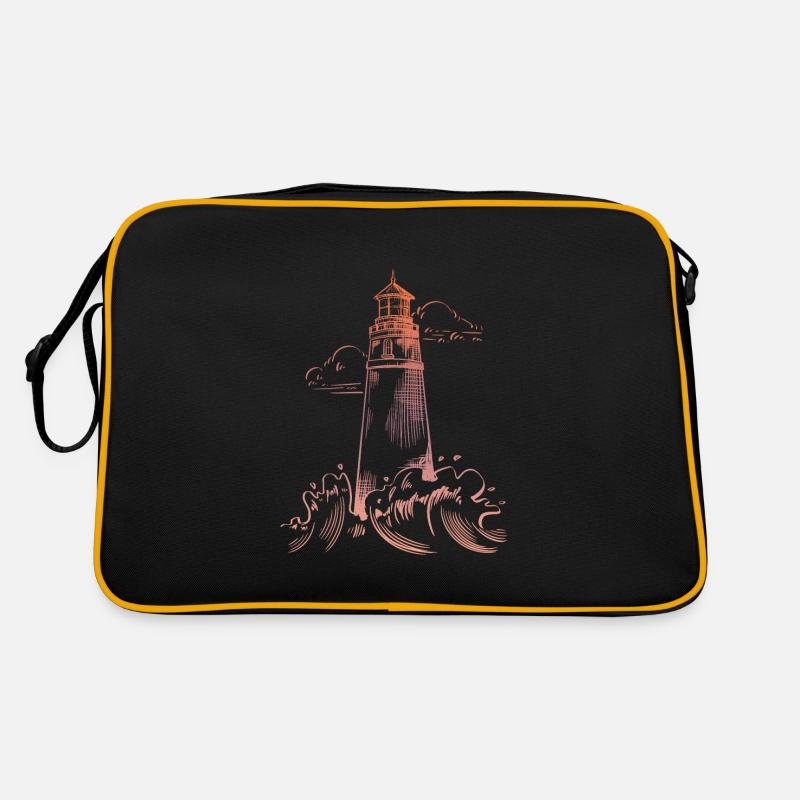 Vintage Lighthouse Retro Bag