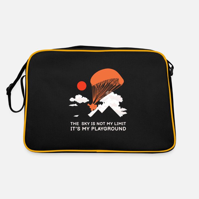 Le ciel n’est pas limité Parapente paramoteur Sac Retro
