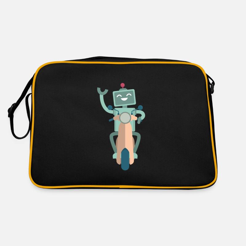 Technologie robotique robotique mignonne Sac Retro