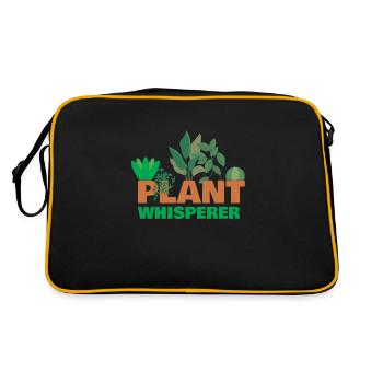 Plante Whisperer Plants Plante en pot - Sac Retro - noir/or - Dos