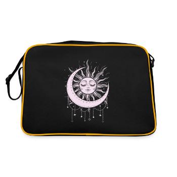 Sun and Moon Esoteric Universe - Retro Bag - black/gold - Back