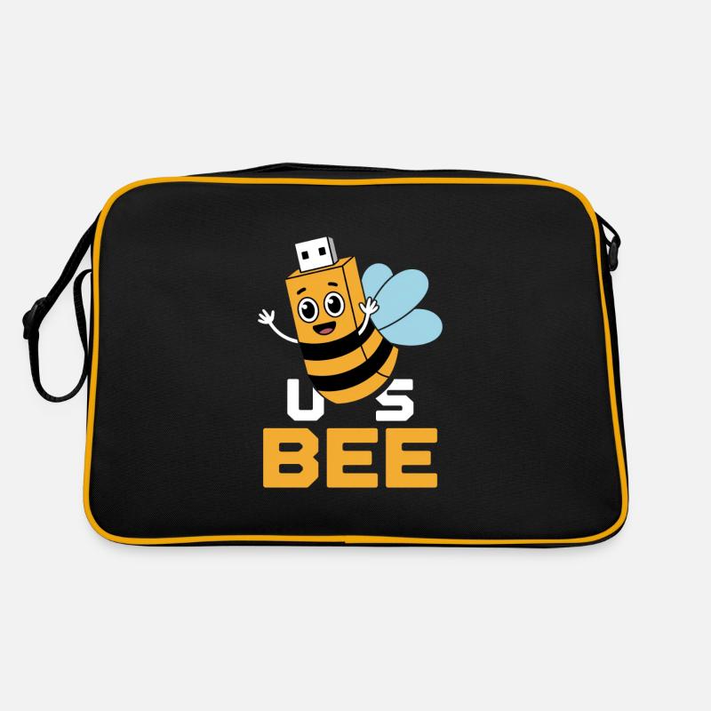 USBEE Bee with USB Stick Retro Bag