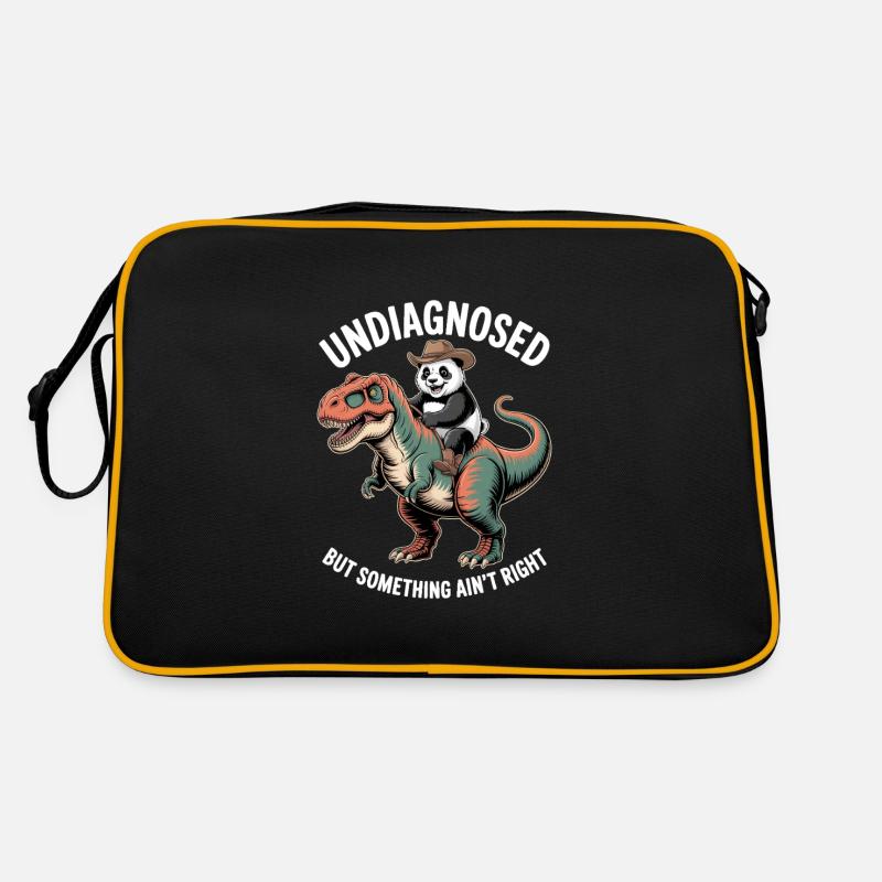 Undiagnosed But Something Ain't Right Retro Bag