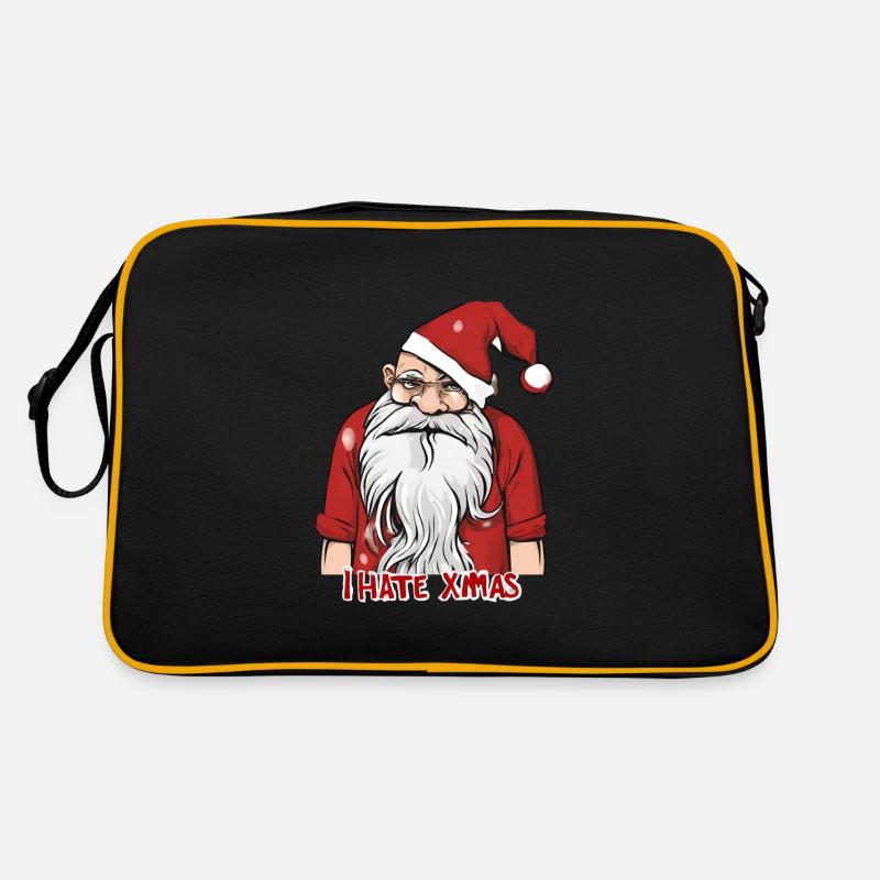 I Hate Christmas St. Nicholas Gifts Holidays Retro Bag