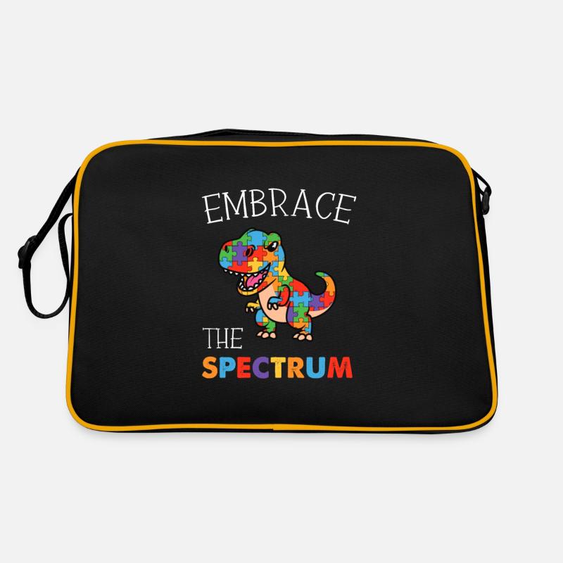 Embrace The Spectrum, Embrace Neurodiversity Retro Bag