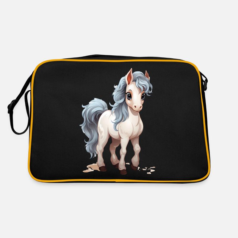 Bébé cheval mignon Sac Retro