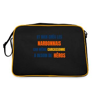 Narbonne - Sac Retro - noir/or - Dos