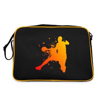 Handball Handball Handball handball jeux de handball - Sac Retro - noir/or - Dos