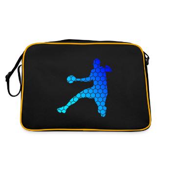 Joueurs de handball Joueurs de handball Joueurs de handball - Sac Retro - noir/or - Dos