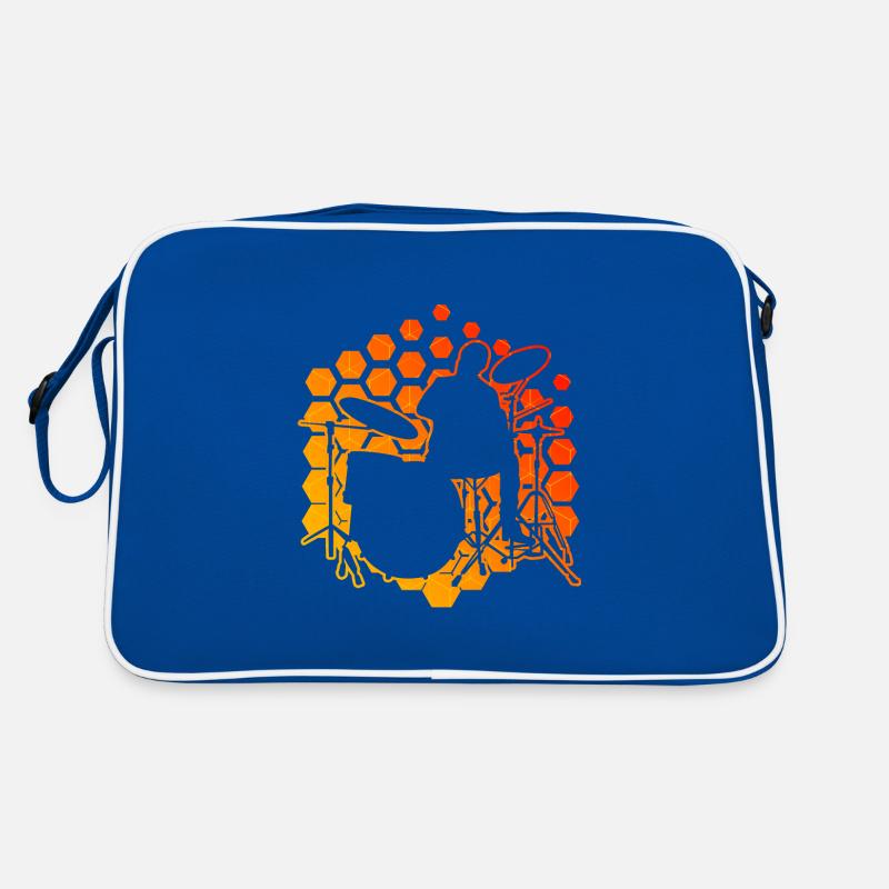 Drummer Percussionist Drummer Retro Bag