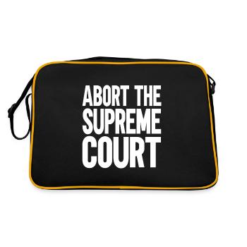Abort the Court - Retro Bag - black/gold - Back