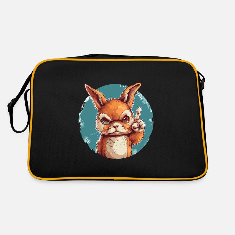 Bestimmter Berater - Retro Tasche - Schwarz/Gold