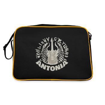 Guitar Antonia - Retro Bag - black/gold - Back