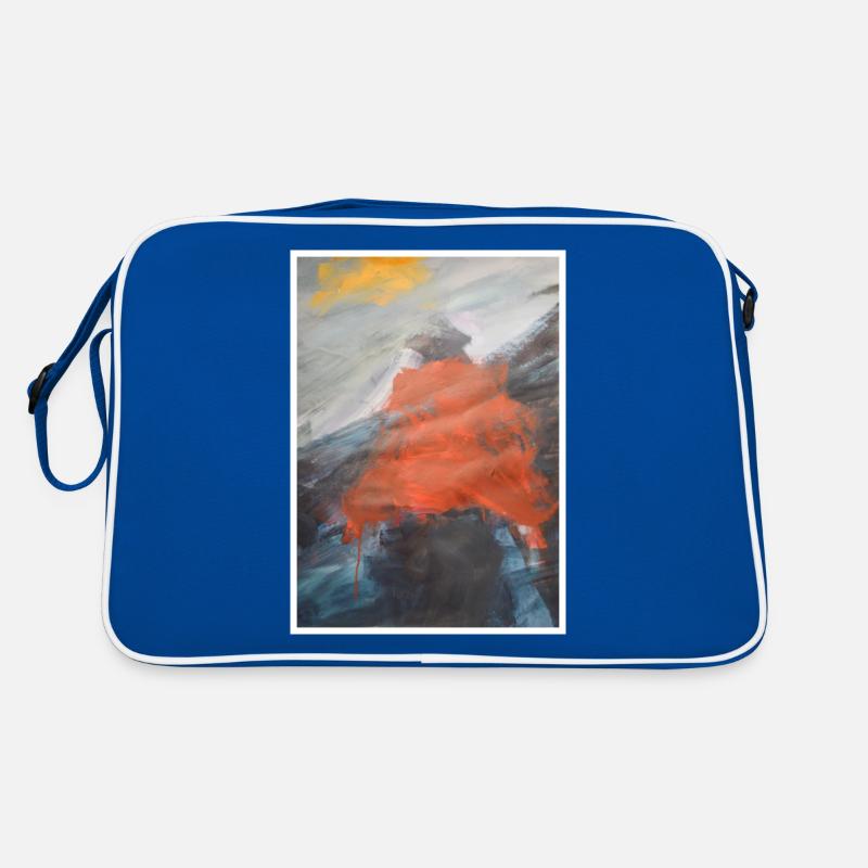 Original Kunstdruck "Der Sturm" Retro Tasche
