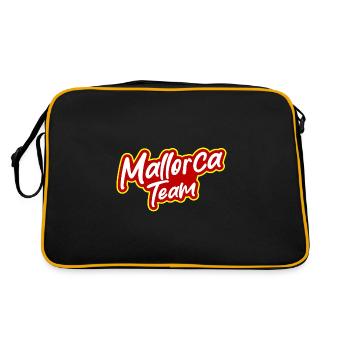 Mallorca Team - Retro Bag - black/gold - Back