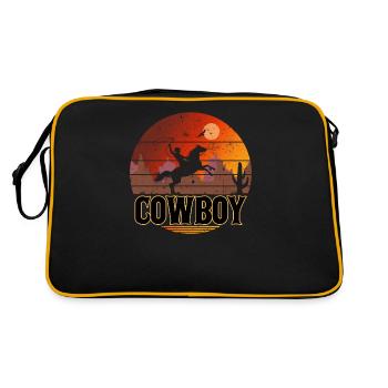 Cow-boy - Sac Retro - noir/or - Dos