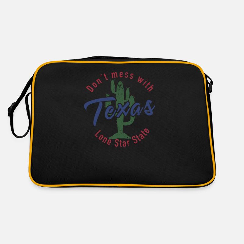 Don’t mess with Texas Cactus Sac Retro