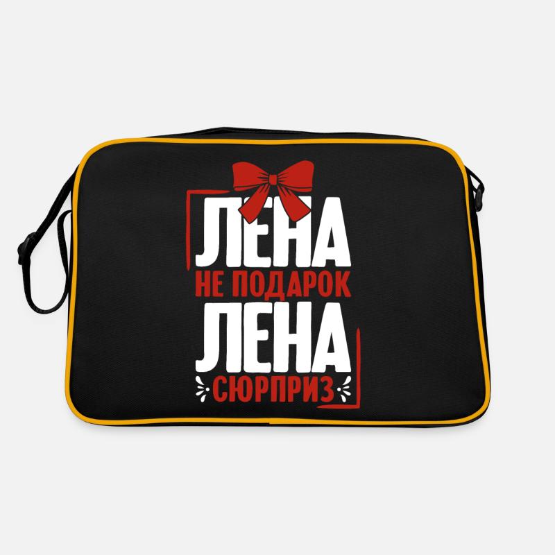 Lena Spruch en Russie Tenue pour Sac Retro