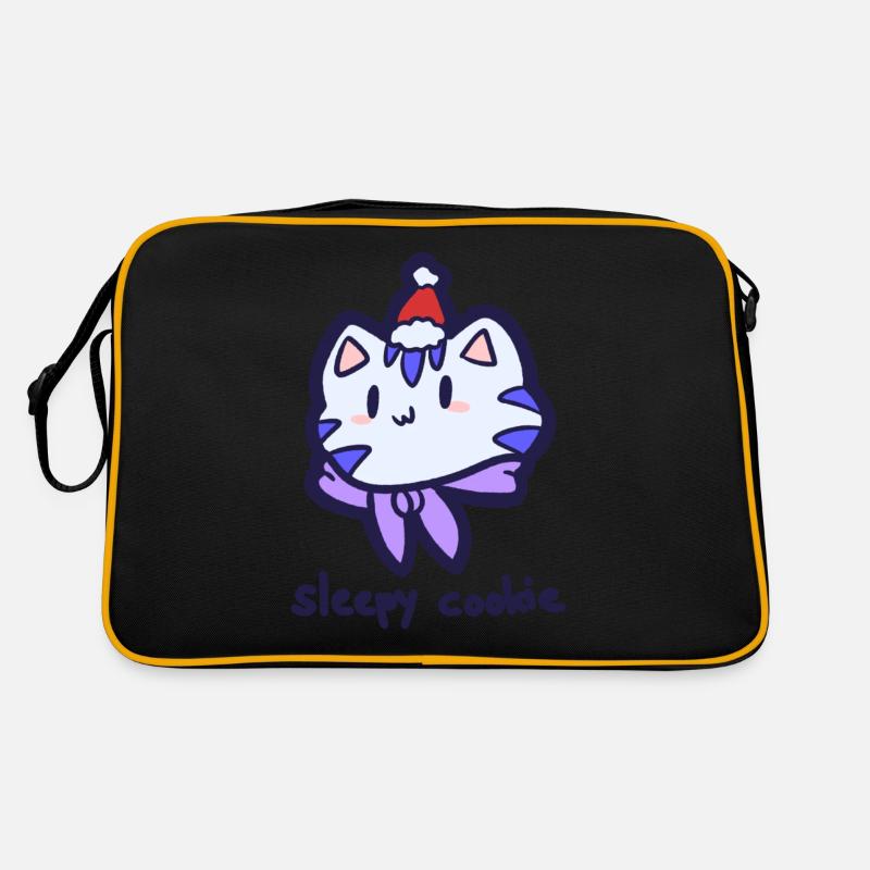 Christmas Takoro - Retro Tasche - Schwarz/Gold