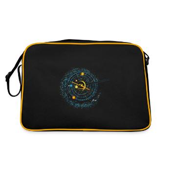 Galaxy - Retro Bag - black/gold - Back