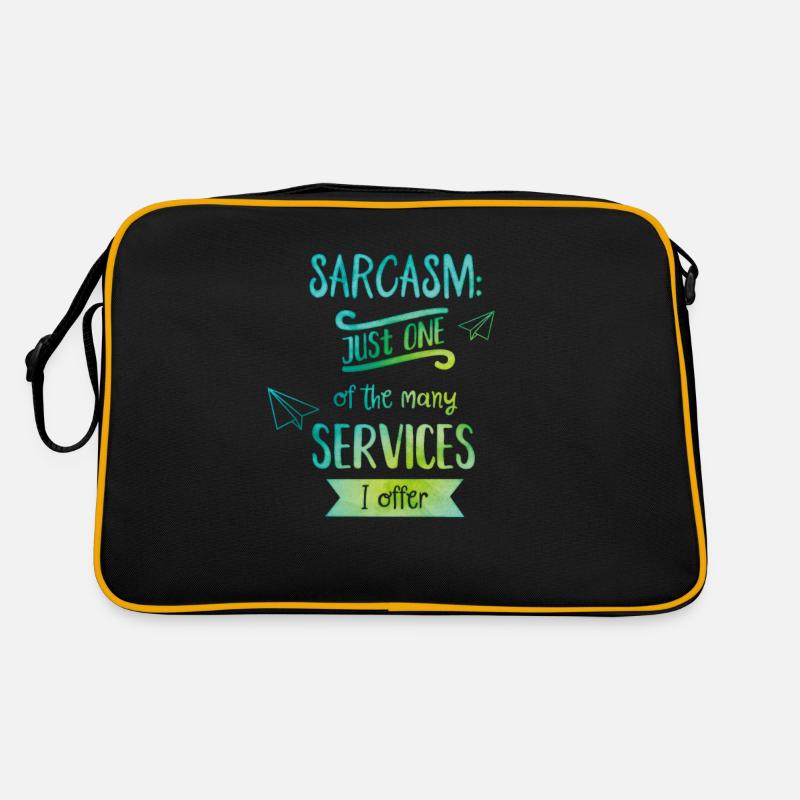Sarcasm à votre service ! Sac Retro
