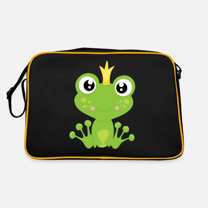 Froschkönig Retro Tasche