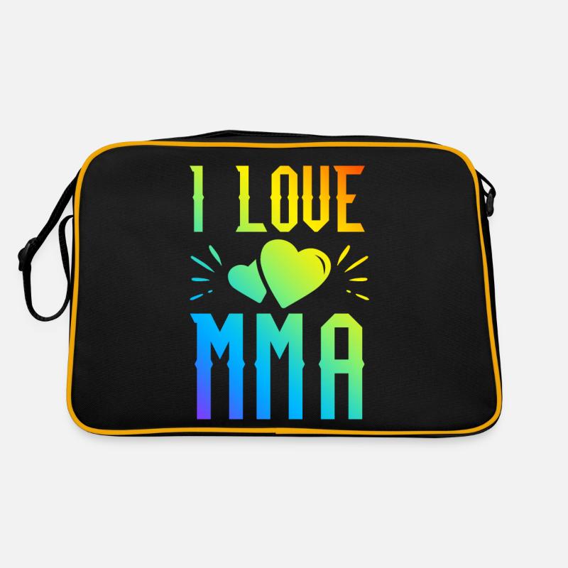 Ich liebe Mma Retro Tasche