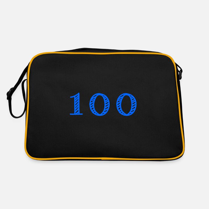 100 ANS. 100e ANNIVERSAIRE. ANNIVERSAIRE 100 ANS. Sac Retro