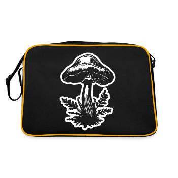 Cueilleur de champignons - Sac Retro - noir/or - Dos