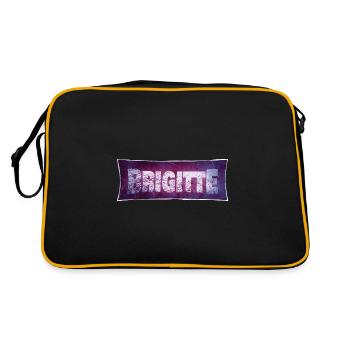 Brigitte - Sac Retro - noir/or - Dos