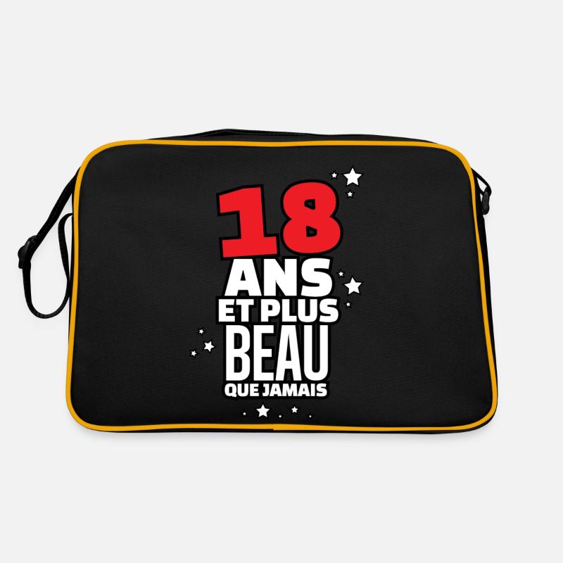 18 ans et plus beau que jamais Sac Retro