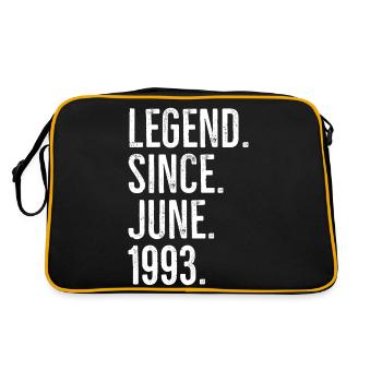 Légende depuis juin 1993 - Sac Retro - noir/or - Dos