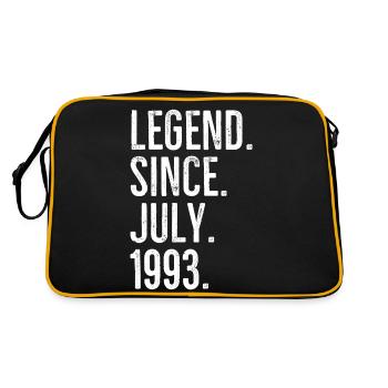 Légende depuis juillet 1993 - Sac Retro - noir/or - Dos