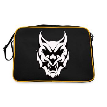 vampire monster - Retro Bag - black/gold - Back