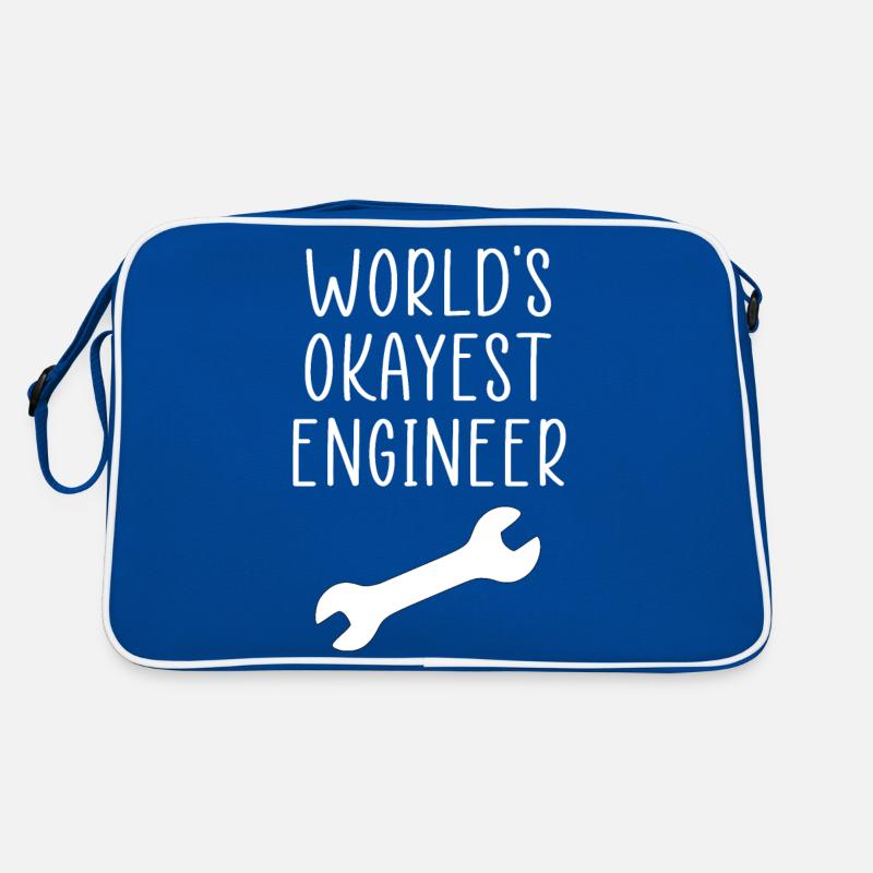 engineer funny quote Retro Bag