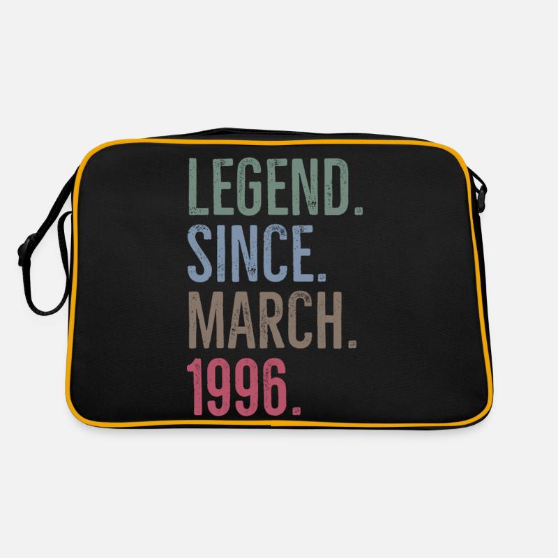 Legende seit März 1996 Retro Tasche