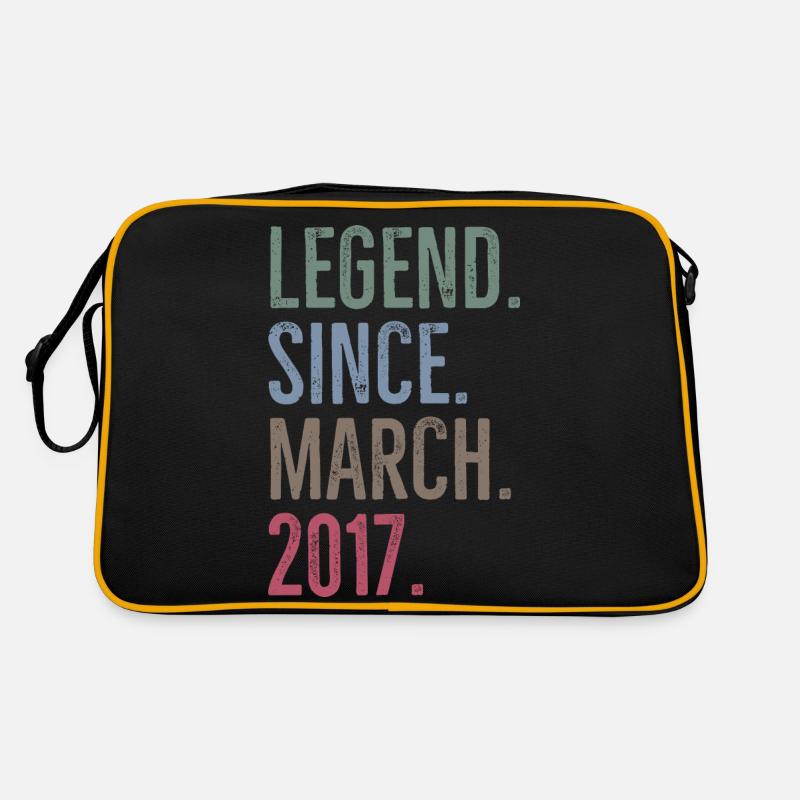 Legend Since March 2017 Retro Bag