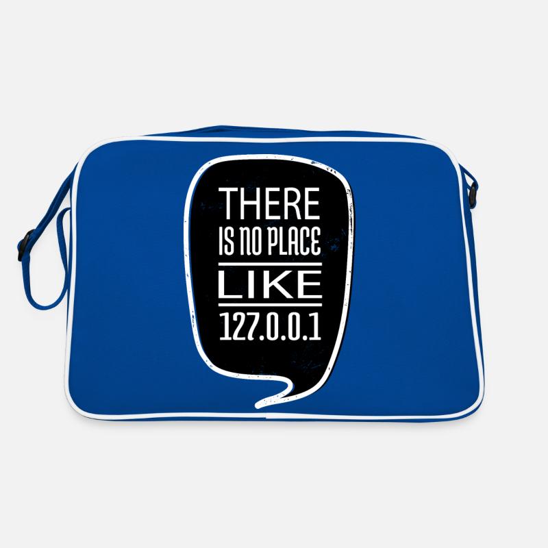 backend developer funny sayings present Retro Bag